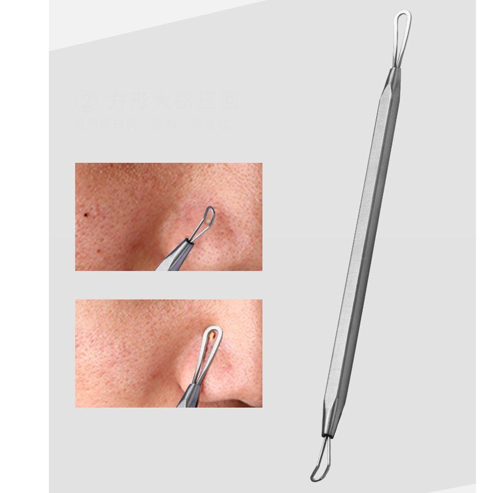 Инструмент Пинцет Нержавеющая сталь Инструмент для ухода за лицом Удаление прыщей Удаление черных точек Набор инструментов для ухода за кожей