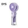 Handheld Spray Fan USB Rechargeable Adjustable Summer Personal Water Mist Fan Portable Travel Outdoor Pocket Mini Cooling Fan