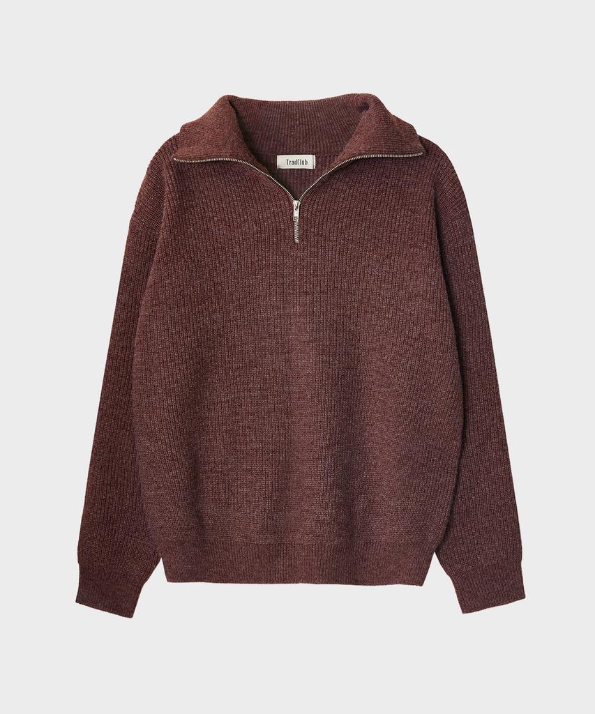TRADCLUB Half-Zip Knit (5 Colors) (Type A)