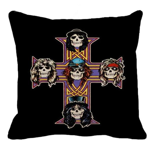 Наволочка для домашнего декора, американская легенда, декор для рок-группы, наволочка для спальни, дивана, поясничная наволочка