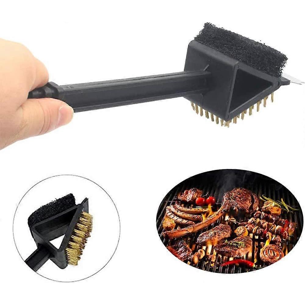 Grill Oven Grill Kitchen Metal Wire Cleaning Brush Grill Cleaning Brush 2 pieces grill bristle clean