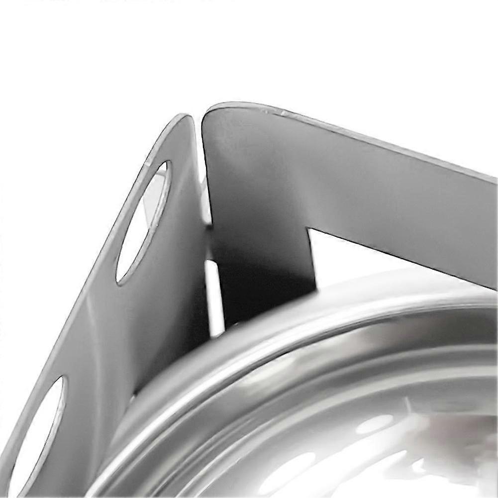 Stainless Steel Wood Burning Folding Camping Stove Lightweight Camping Hiking