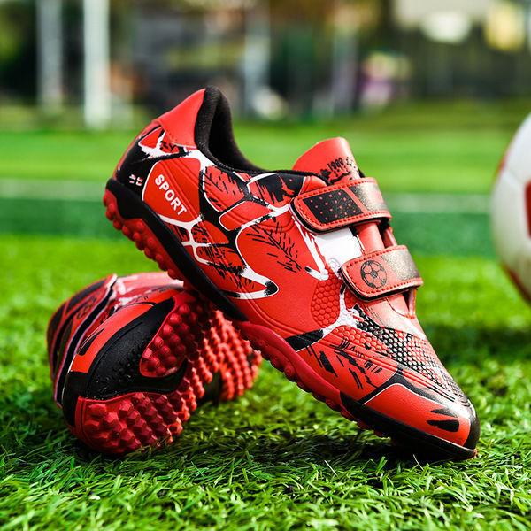 Детские спортивные футбольные бутсы Shattered Nails Training TF Boys Students Professional Short Nails Teen Girls Кроссовки для детей среднего возраста