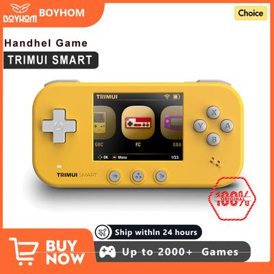BOYHOM TRIMUI SMART Handheld 2.4'' IPS экран Wifi BT4.0 Smart Pro Mini Linux система ретро портативный видеосимулятор консоль