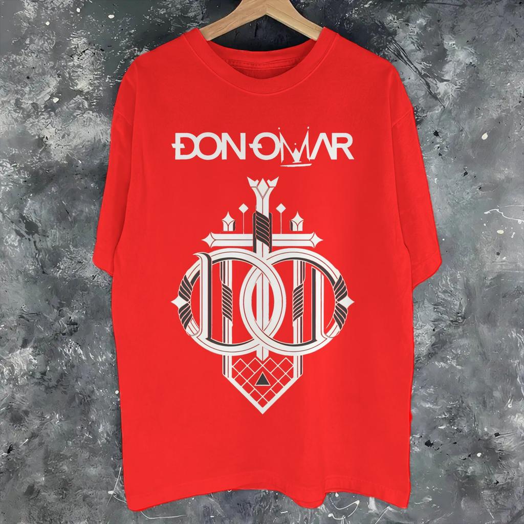 All Seasons Don Omar The Last King Tour 2026 T Shirt For Unisex Unisex Cotton Tee Shirt Short Sleeve Clothes