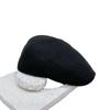 100% Linen Summer Old Money Retro Casual Forward Hat Solid Color Light and Breathable Adjustable To Show a Small Face
