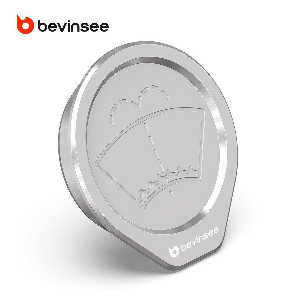 BEVINSEE Aluminum Washer Fluid Reservoir Cap for BMW E46 320i 323i 325i 330i 320d 330d, Replace for 61667007970