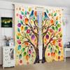 Tree Flower Curtain of Life Environmental Polyester Hanging Picture Gift Natural Wind Home Decoration Artifact