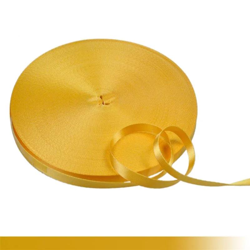 Meetee 45Meters 10-20mm Colored Nylon Webbing Tape Handbag Strap Ribbon Gift Packing Decoration Band Sewing Garment Accessories