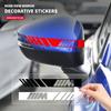 Авто Стайлинг 2 шт. Наклейки на зеркало заднего вида Для BMW M E46 E90 E60 F30 F10 E39 E36 F20 G30 G20 E87 E92 E91 E30 Аксессуары