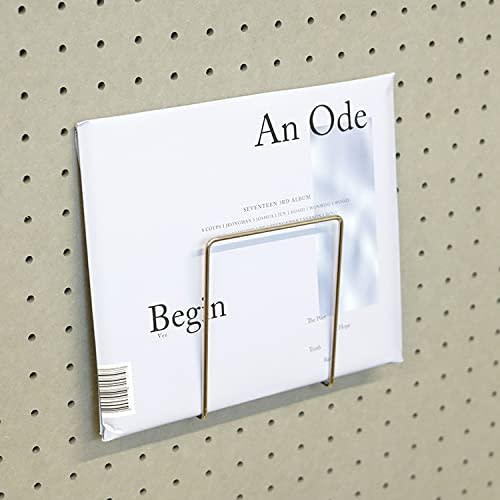 YAHATA Perforated Board Note Stand P25 [1 Piece] #Hooks Pegboard Punching Perforated Board Stylish Tension Wall Storage Wall Material