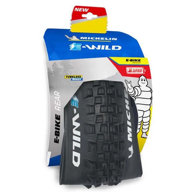 Шина Michelin E-Wild Gum-X Rear Tubeless 27.5´´ x 2.60 MTB