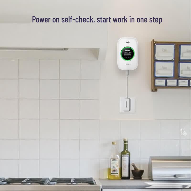 Hikvision JM-HK100 Детектор метана и угарного газа CN вилка (адаптер в комплекте)