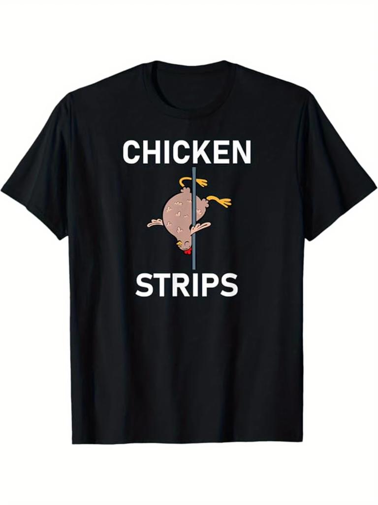 Chick Graphic Print Tshirt Unisex Casual Crew Neck Short Sleeve Tee Fashion Personality Outdoor Streetwear T Shirts