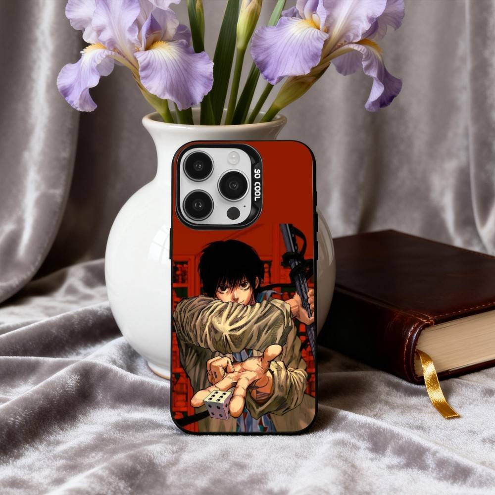 Чехол для телефона Anime S-Sakamoto-O D-Days для iPhone17,16,15,14,13,12,11 Plus,Pro Max Конфетный Посеребренный Внутренний Чехол
