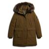 Superdry Everest Faux Fur Jacket green