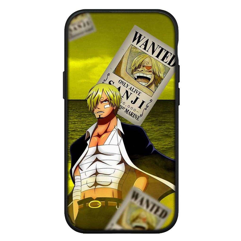 For iPhone 15 14 Xiaomi Redmi Note 13 12 11 Pro Max X 8 7 XR Samsung Galaxy A15 S24 S23 A05 Huawei OPPO A17 Anime One Luffy Sanji Piece Phone Case