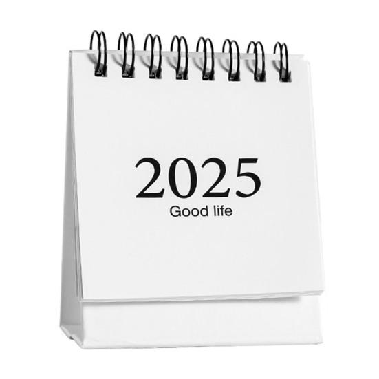 2025 Настольный календарь Ежегодный планировщик Спиральный календарь Книга Ежегодное расписание Органайзер Товары для дома и офиса для учителей Студентов Офисные работники