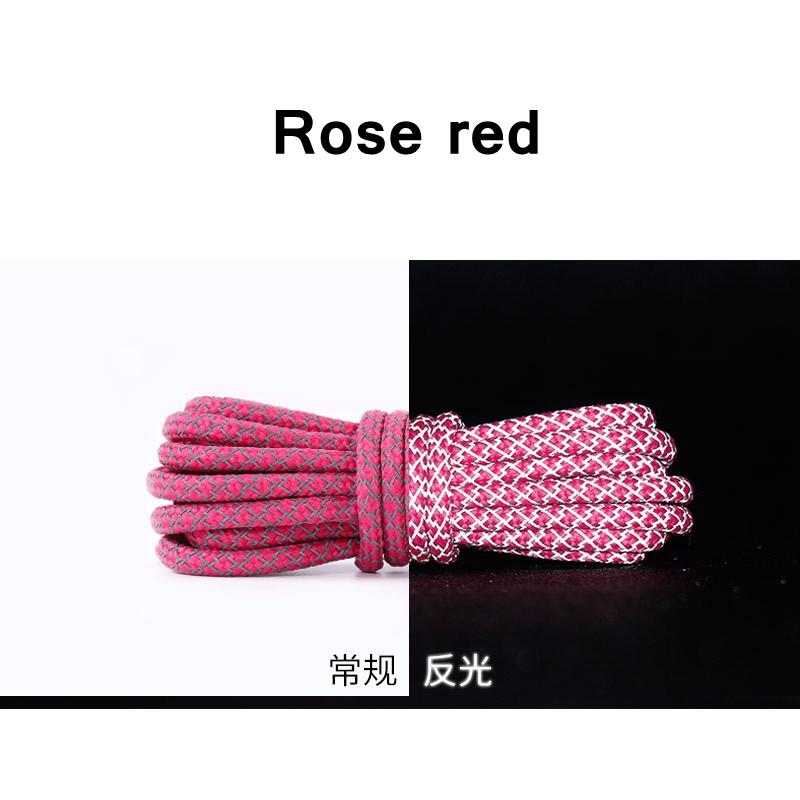 1 пара НОВЫХ Светоотражающих Спортивных Шнурков Круглый Шнурок Rhoelace Rtrong Light Shoelace Прочный Шнурок Длина 100/120/140/160 см