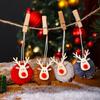 Christmas Decoration Pendant Sheep Felt Deer Pendant Christmas Tree Pendant Accessory Gift