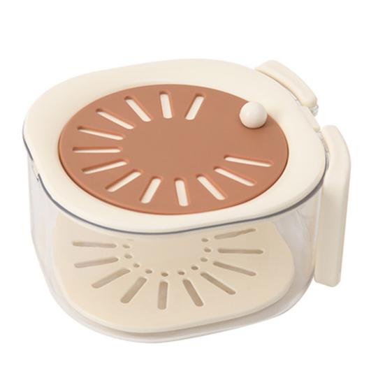 Корзина для сушки с разборной конструкцией Прозрачная видимая Штабелируемая Многофункциональный контейнер для сушки Полый сетчатый поддон