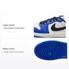 Кроссовки Air 1 Retro Low OG PS Game Royal Kids Синие Белые Черные FQ5436-140