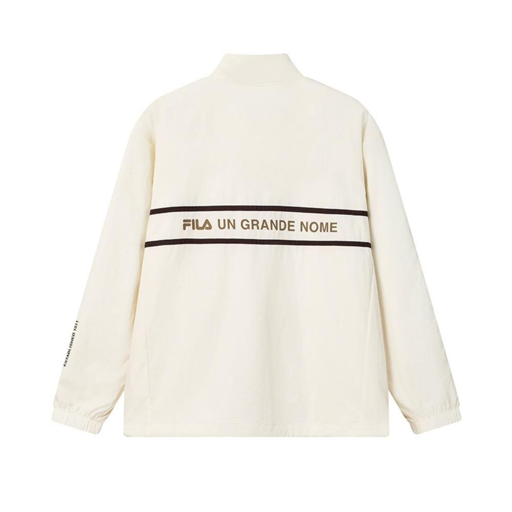 Fila Оригинальная Модная Личность Тренд Классическая Ретро Спортивная Повседневная Универсальная Вышитый Логотип Полосатая Удобная Вязаная Куртка F11M619709FIV