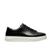 Clarks Mens Goswell Leather Low Cut Trainers