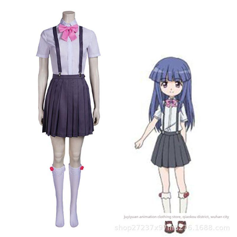 Cosplay of the Character Rina from the Anime "When the Cicadas Cry" Wearing a Daily Sailor Uniform