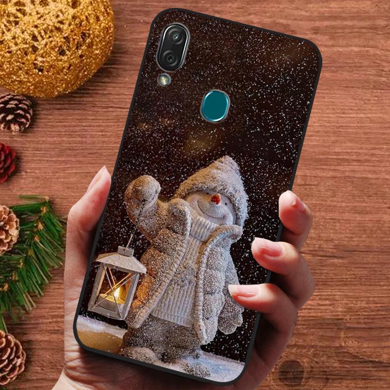 Рождественская расписная крышка для ZTE Blade V10 Vita Чехол Мягкий чехол для телефона для ZTE Blade A3 2019 L8 L9 L210 A51 A31 Lite A5 2020 Capa