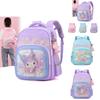 Adorable Cartoon Kids Backpack For Elementary School Girls With Ergonomic Design And Lightweight Comfort