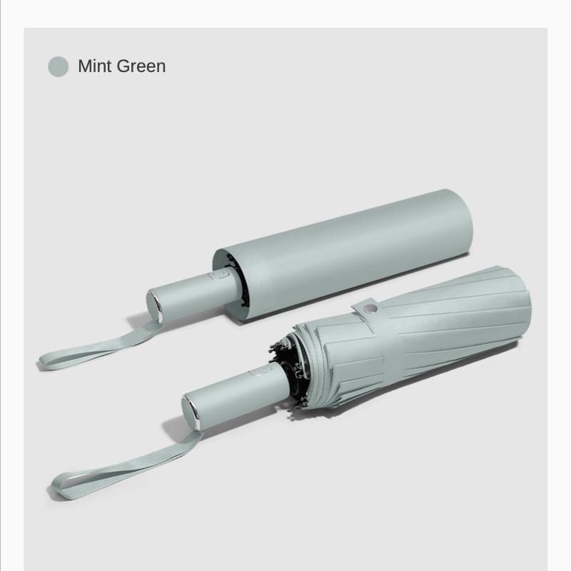 Полностью автоматический усиленный зонт 16 Sophia для мужчин, большой ветрозащитный зонт для ванны, защита от УФ-лучей, от солнца и дождя