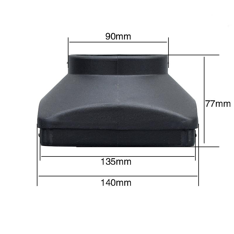 42/60/75/90mm 2KW / 5KW Car Air Outlet Vent Cover For Air Diesel Parking Heater Parts Webasto Heater Truck Bus Caravan