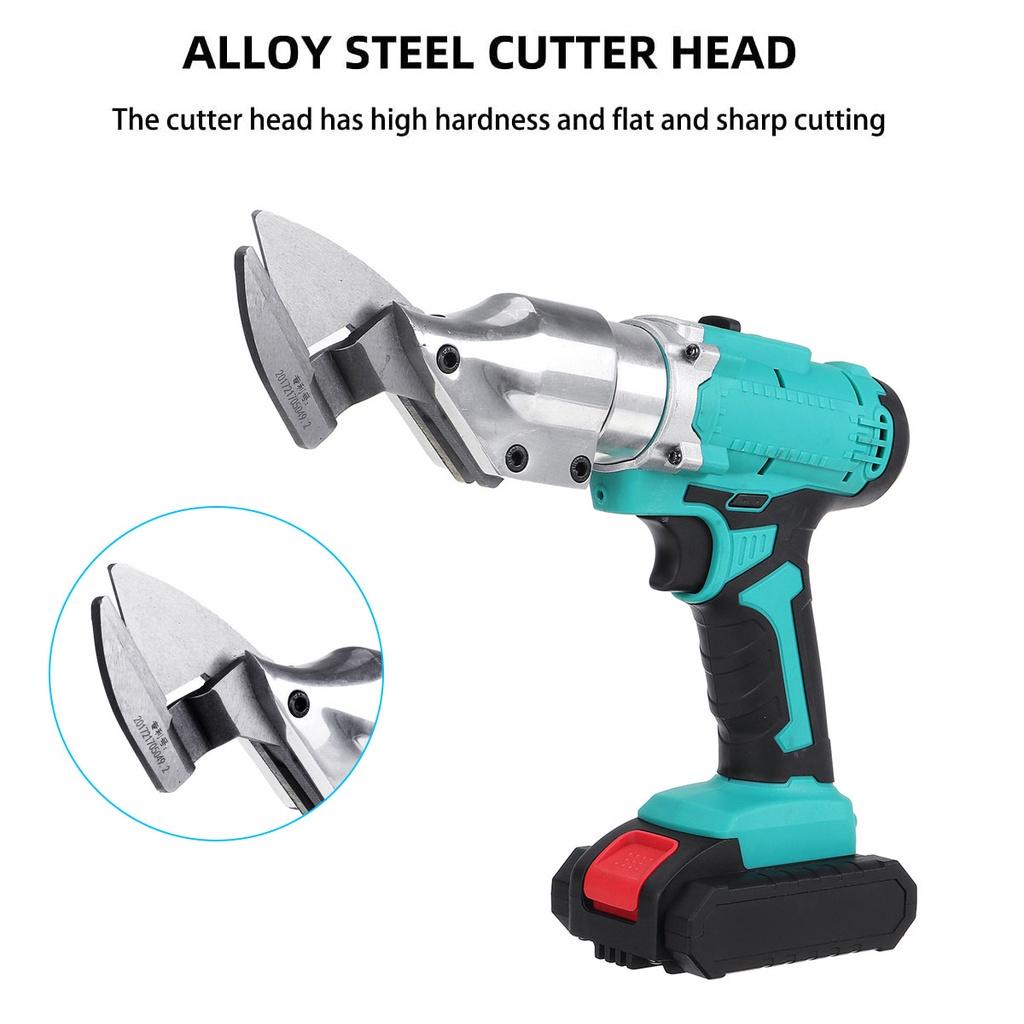 1900 об/мин Беспроводные электрические ножницы Портативные стальные пластины Металлические режущие инструменты Нержавеющий резак для батареи Worx 21 В