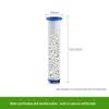 Shower Nozzle Replacement Filter Element with High Compression Cotton Core for Water Purification.