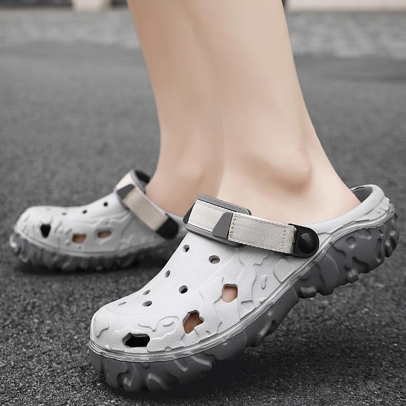 Мода 2024 Фабрика Дешевые EVA Мужские Сабо Обувь Легкие Оптовые Пластиковые Сабо Мужские Пляжные Рабочие Сандалии С Мужскими Сабо Мюли