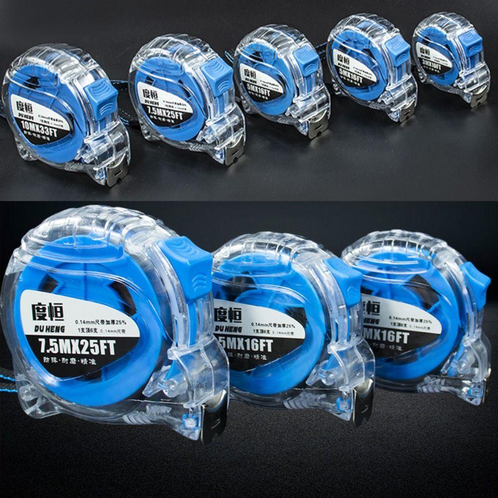 Wear-Resistant Measuring Tape Drop-Resistant Carpentry Ruler Portable Tape Measure
