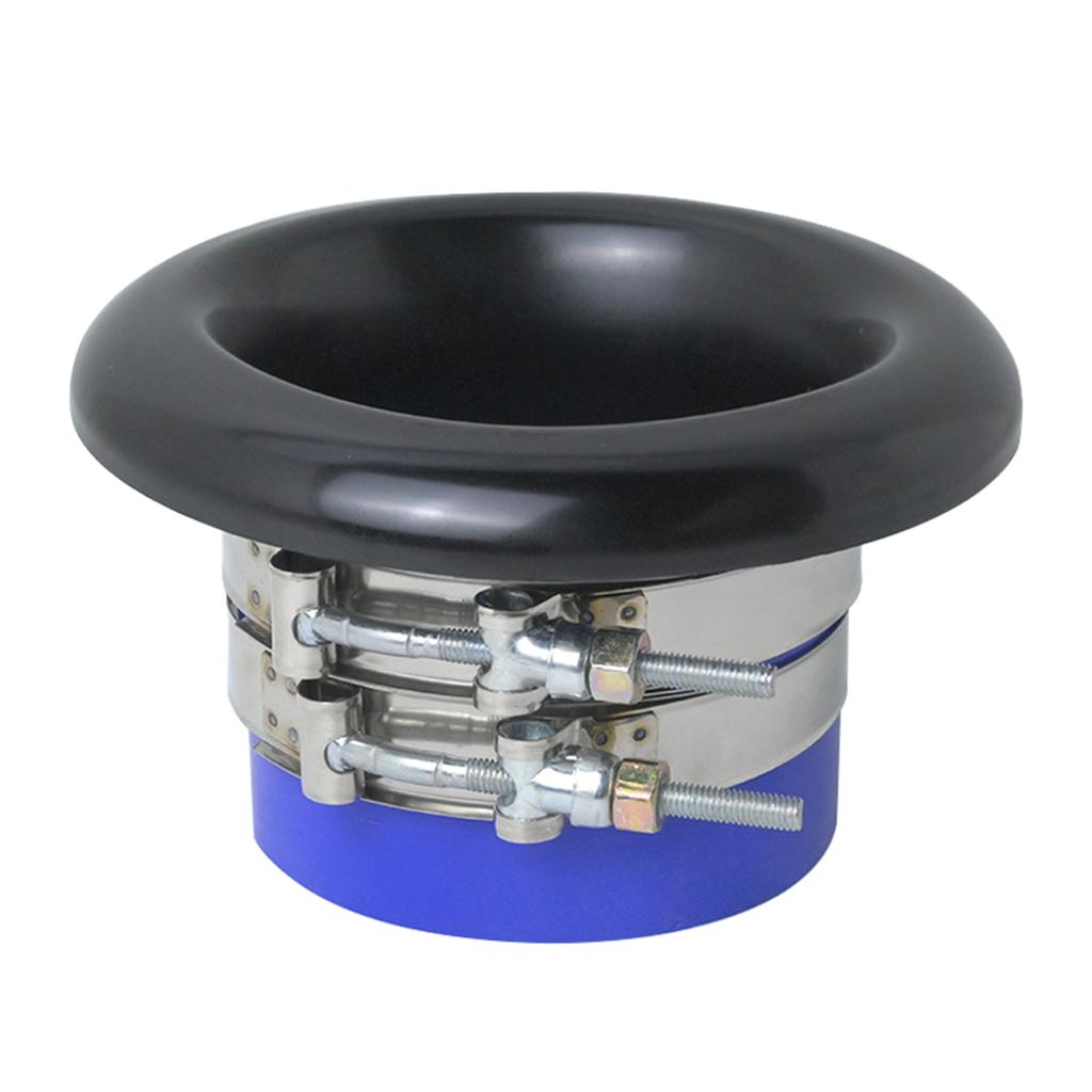 3/3,5/4 дюйма короткие рампы, холодный воздухозаборник, турбо-рожок, алюминиевый адаптер для скоростей стека, легкий автомобильный звуковой сигнал с турбонаддувом