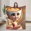 I Was  Now Im  Birthday Flannel Blanket for Kids Boys Girls  Soft Warm Winter Throw for Bed Living Room Sofa