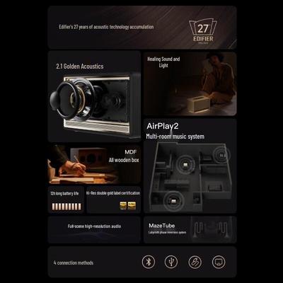 Edifier Evo Soul Высококачественная Bluetooth-колонка Штепсель CN (адаптер в комплекте)