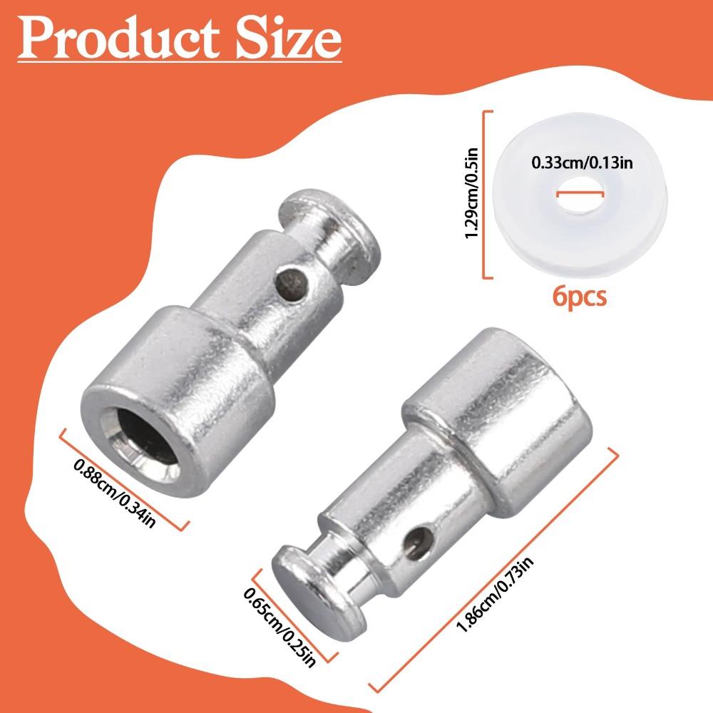4 Pack Silver Silicone Gaskets Heavy Duty Pot Replacement Parts Durable Floater Valve Cooking