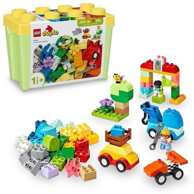 LEGO Duplo Duplo Контейнер Deluxe и игрушка Игрушка Подарок на день рождения Блок Образовательный Рождество Мальчики Девочки Дети 1 и полтора года 2 года 3