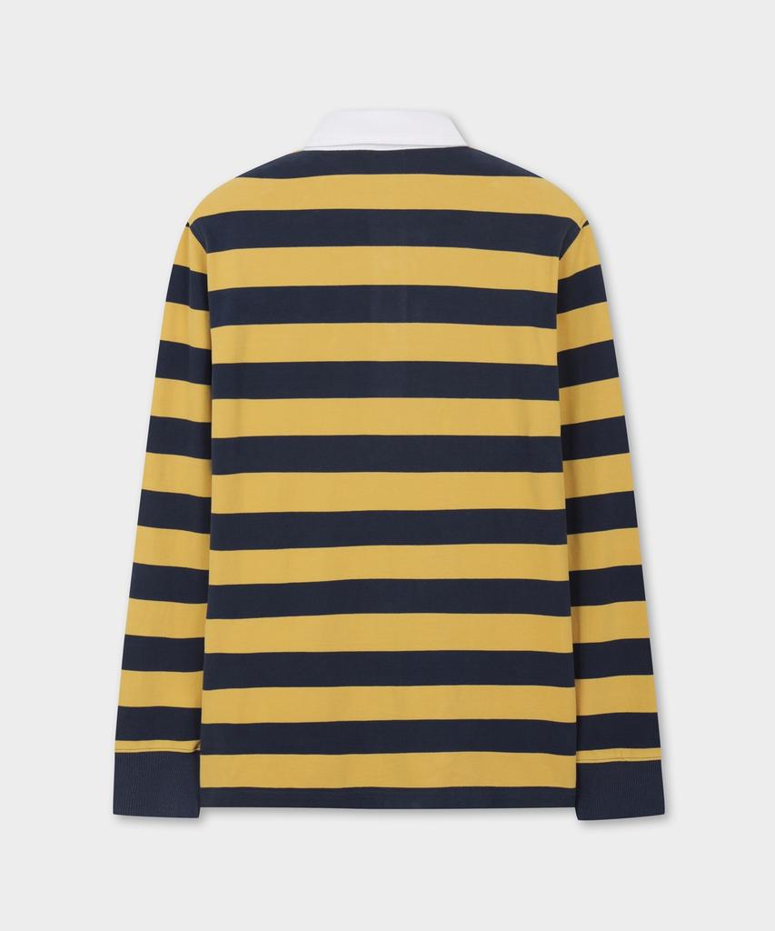 BROOKS BROTHERS Striped Rugby Shirt (Navy) (Bbntmff301)