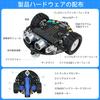 Yahboom V2 Графический программный робот-комплект Начальная школа STEM-образование DIY Патруль линии, избегающий препятствий Робот-автомобиль Применимый электронный конкурс