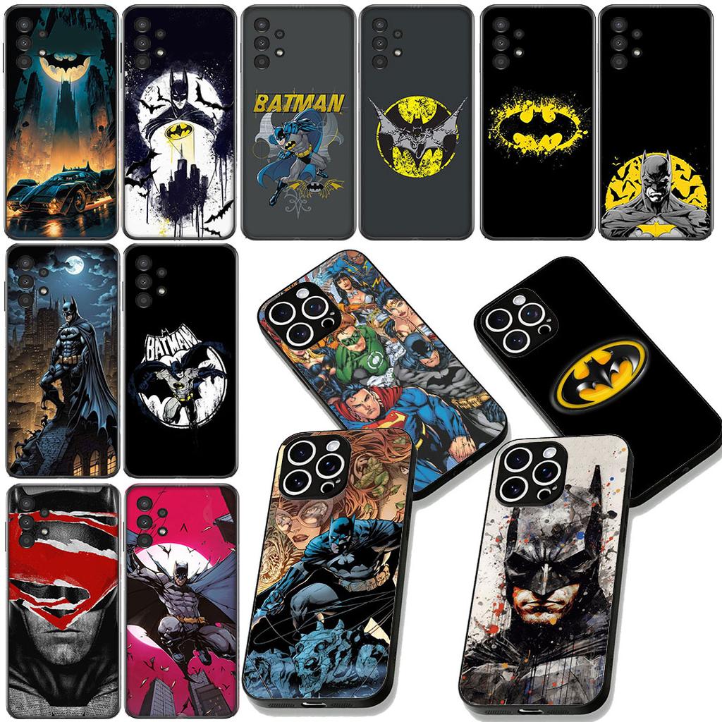 Batmans DC Movie Bats Man Protective Cover for Apple iPhone 12 13 Mini XS 11 Pro Max 7 8 Plus XR SE 2022 SE3 + 8+ Phone Case