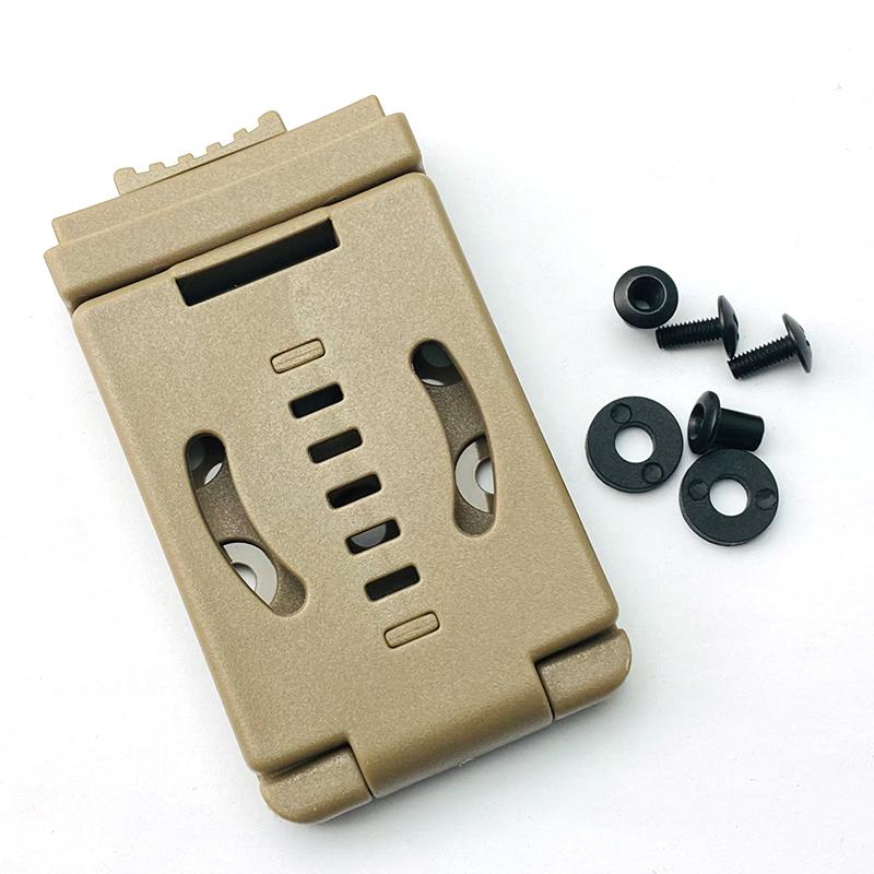 1 шт. быстро открывающаяся многофункциональная поясная клипса задняя клипса для ножей из кайдекса ножны для инструмента ножна для фонарика