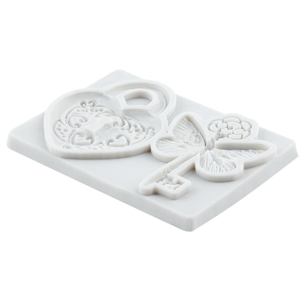 Винтажный ключ силиконовые формы замок замочная скважина форма для мастики инструменты для украшения торта топпер для кекса конфеты шоколад форма для гампасты