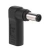 Угловой USB Type-C Male на DC 7.4x5.0mm Female Разъем Бочонок Разъем Адаптера Питания для Зарядных Устройств Dell