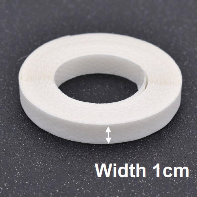 1 рулон, 10/20/30 мм, термоплавкая клейкая сетчатая лента, застежка для одежды, двухсторонняя клейкая лента-флейта, швейные аксессуары «сделай сам», 10 м