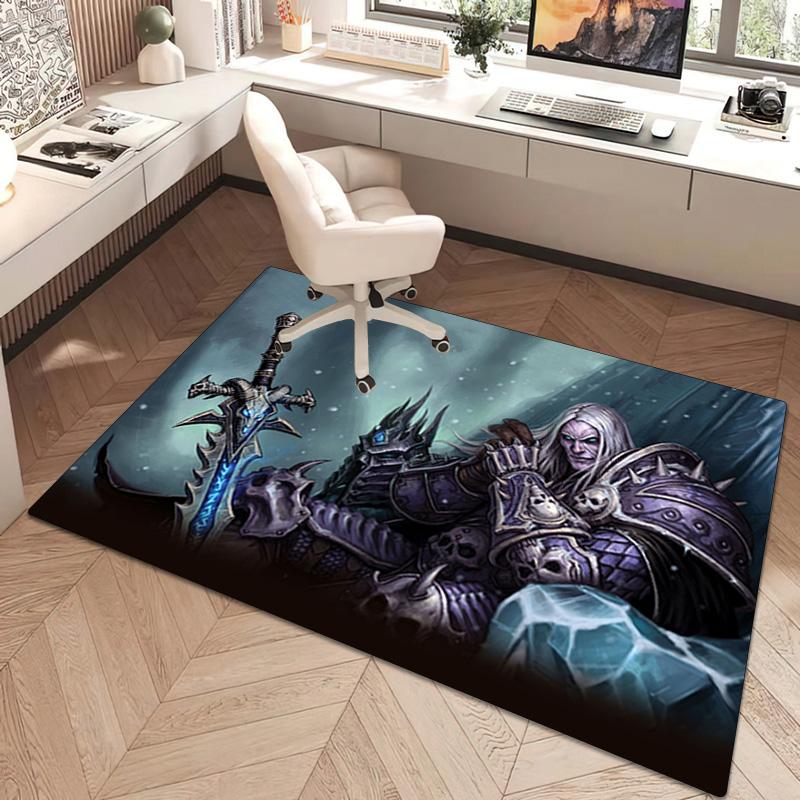 1Pc Warcraft game Rug - home decoration Carpet For Living Room Bedroom Flooring Computer Chair Area Rug